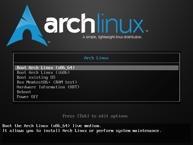 Bienvenida instalación ArchLinux