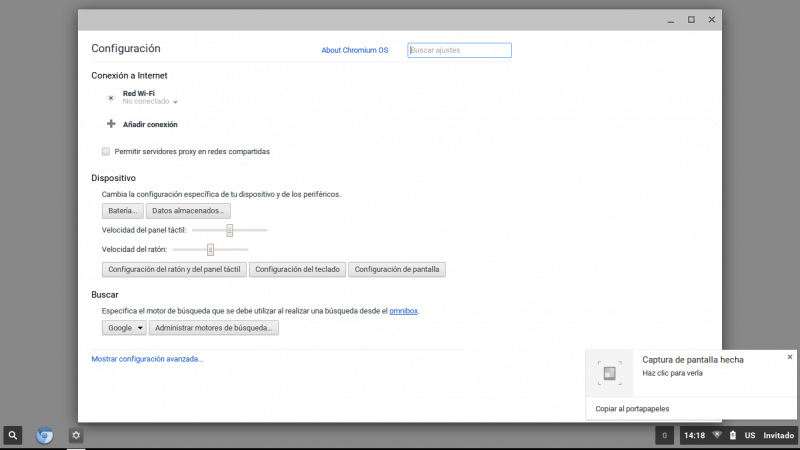 CloudReady Preferencias