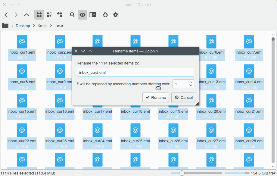 HowTo: Importar a Thunderbird los correos de KMail