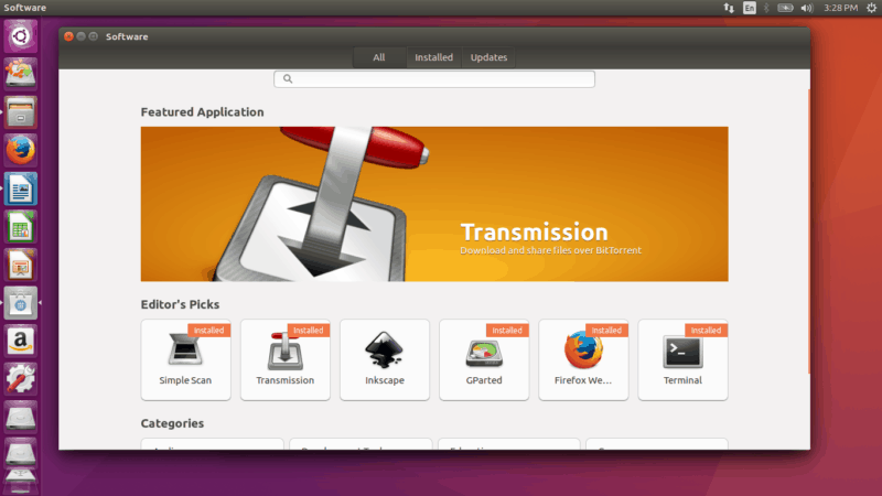 Ubuntu Software