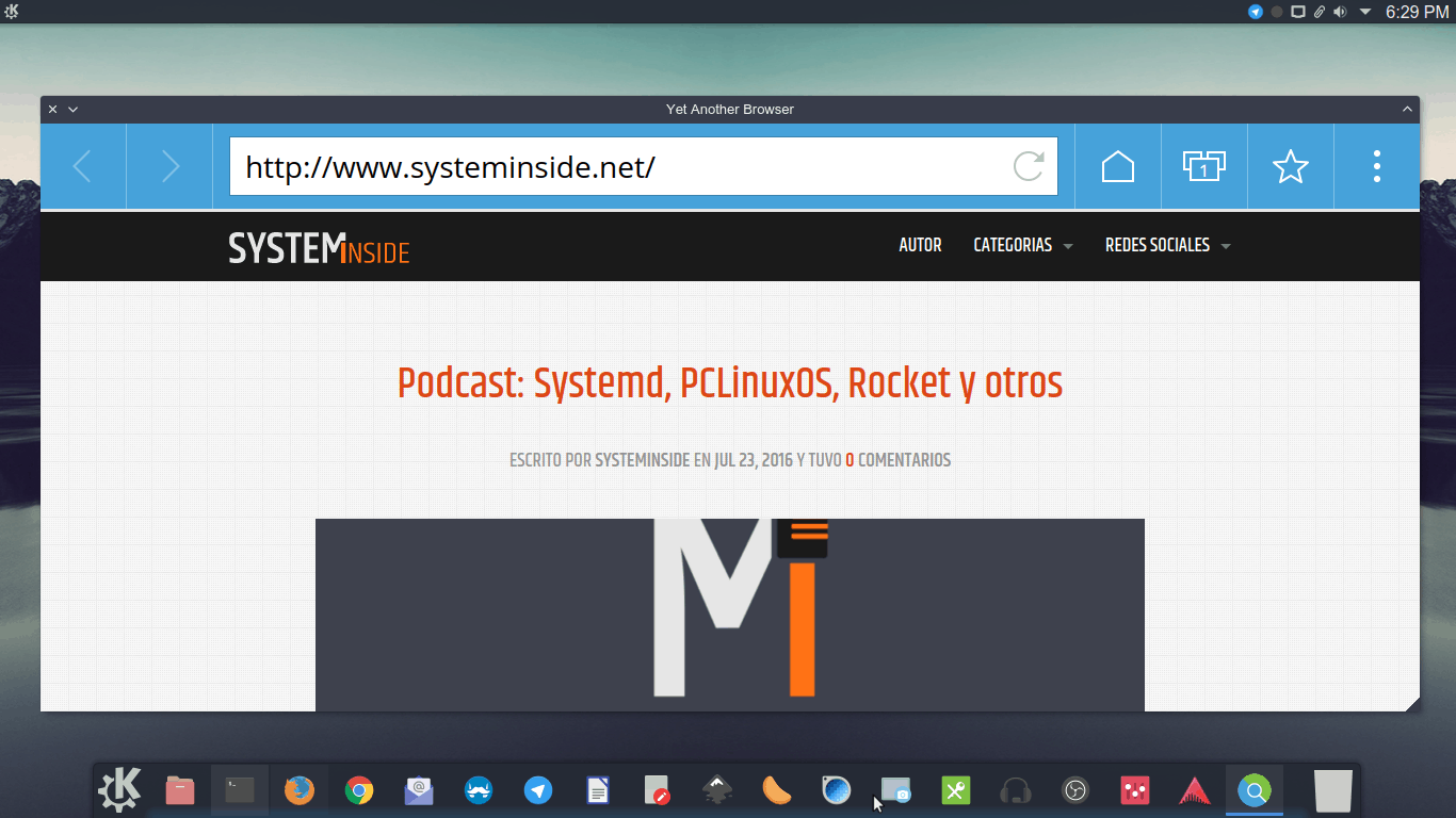 Probando Qt WebBrowser
