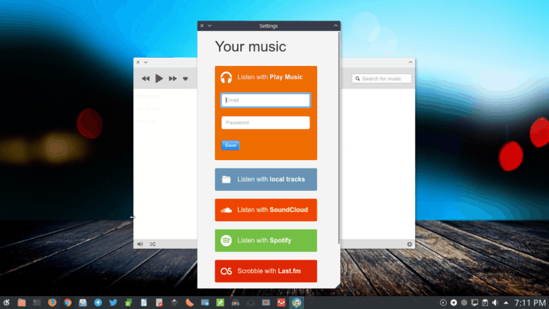 Harmony Services and Preferences