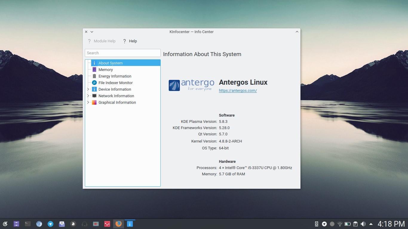 ¿Por qué Antergos KDE?