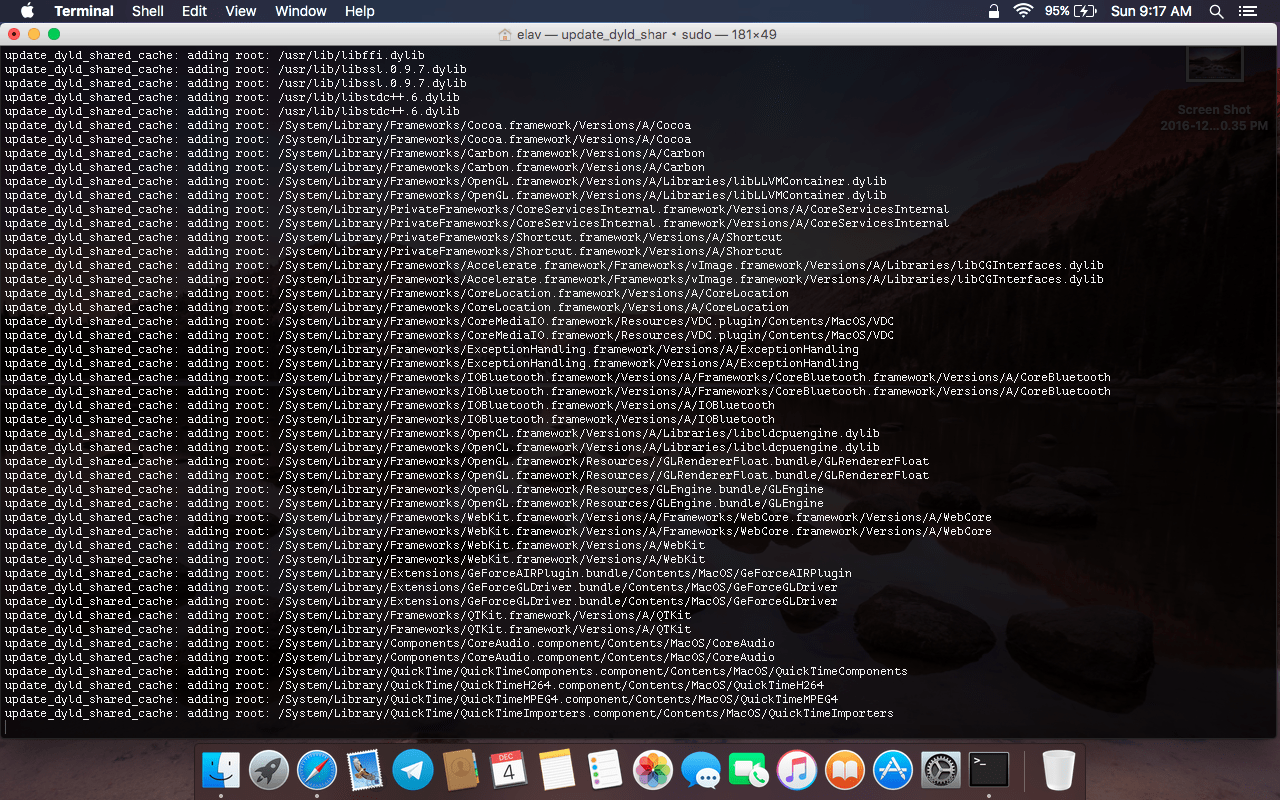 Acelerando macOS con dos simples comandos