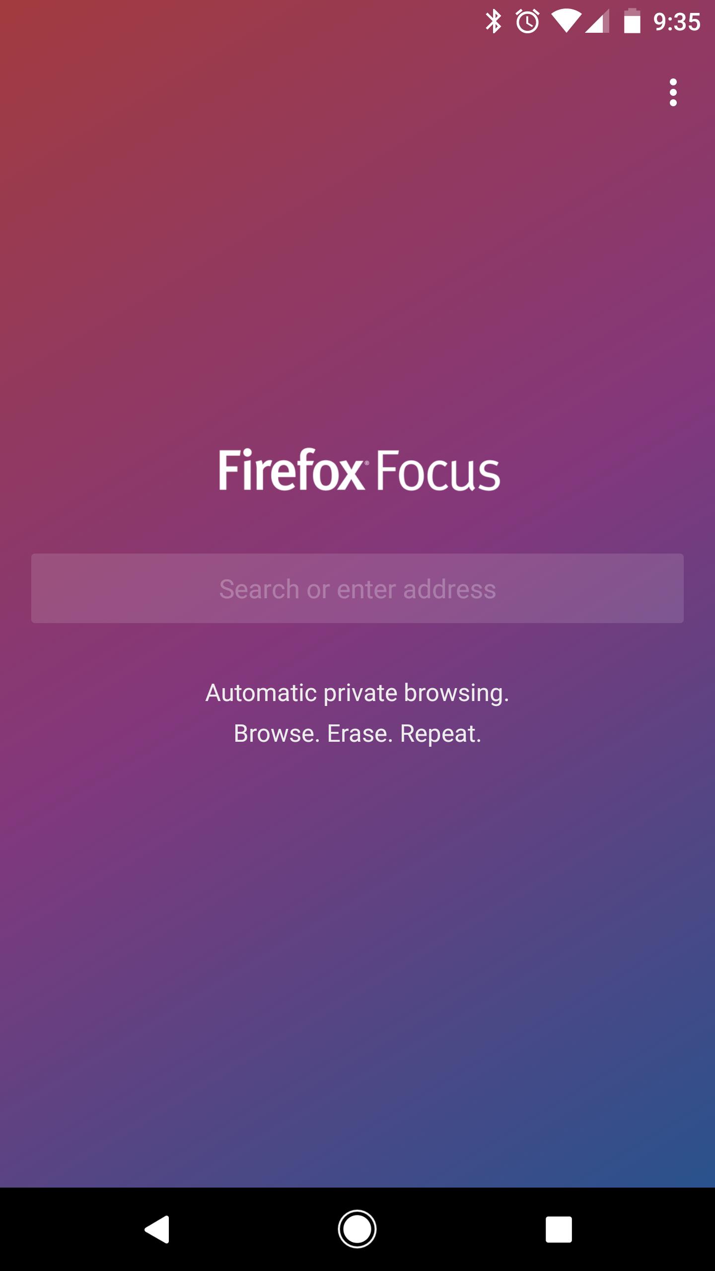 Firefox Focus disponible para Android