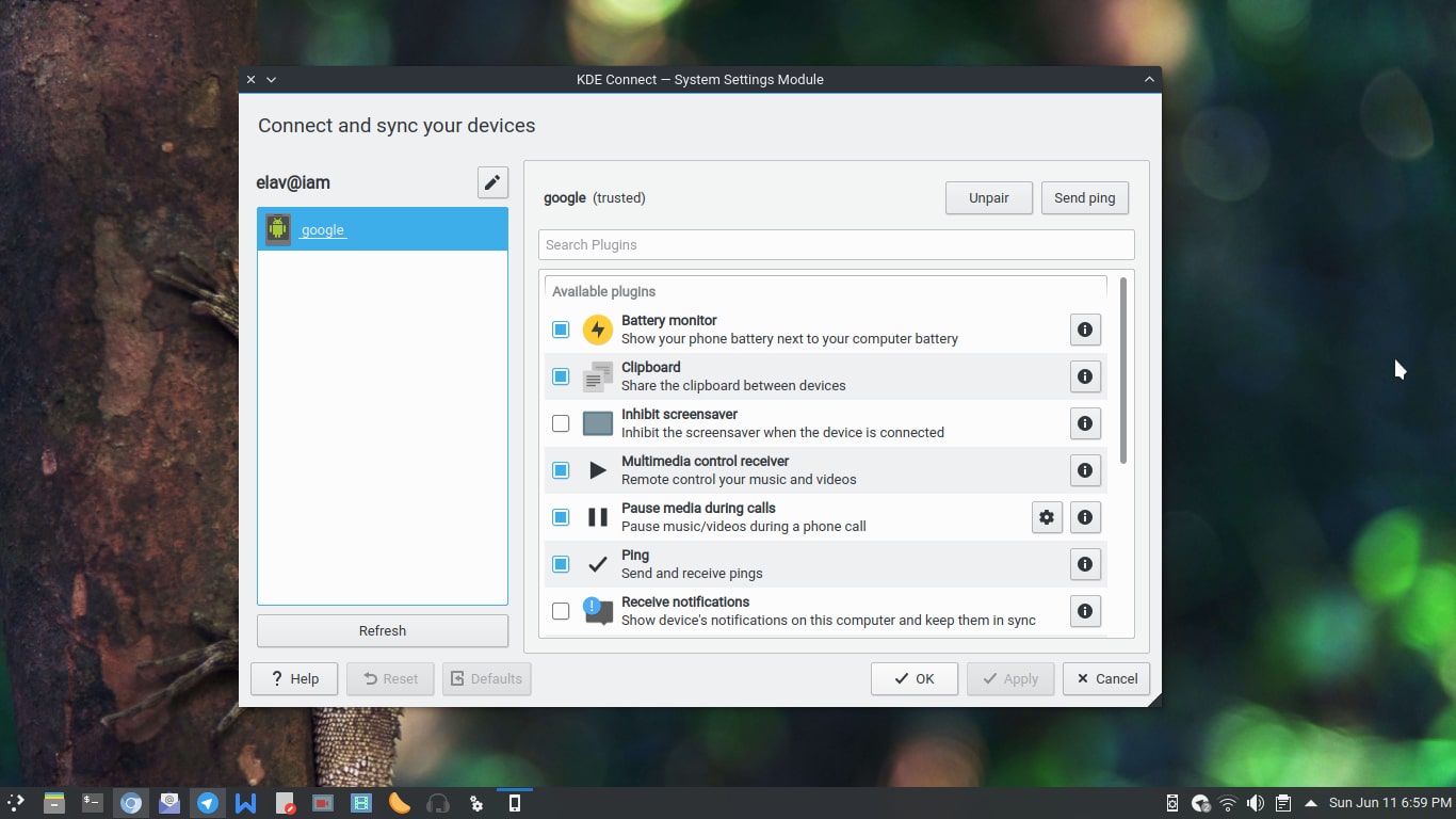 Usar KDE Connect con Bluetooth será pronto una realidad