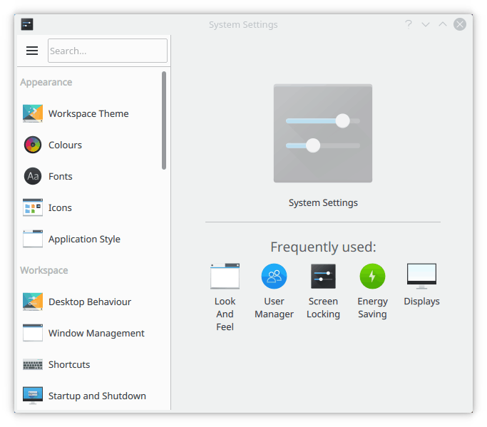 Preferencias del Sistema