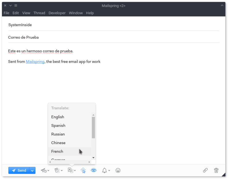 Traducción instantánea