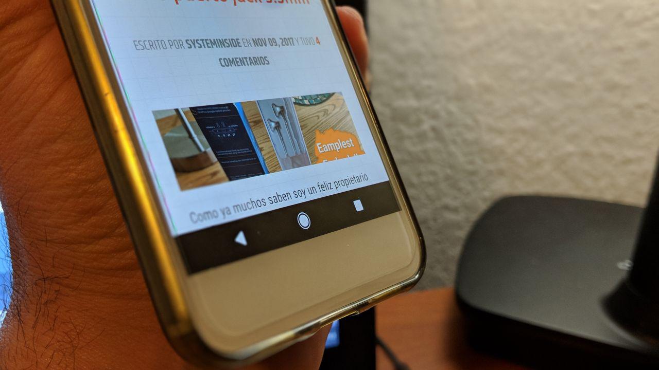 Esconder la barra de navegación y de estado de Android