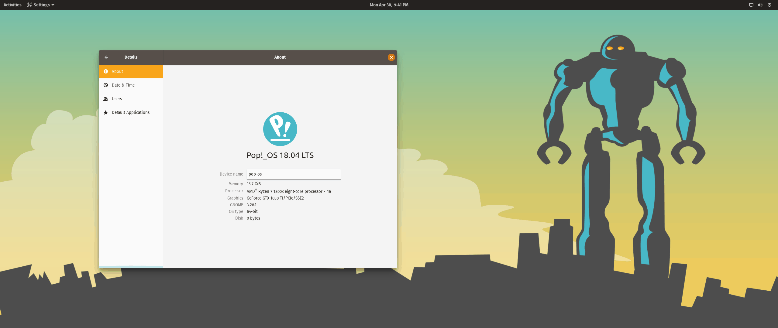 Un pequeño vistazo a Pop!_OS