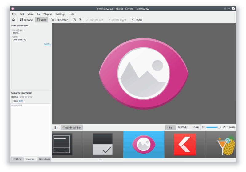 Gwenview 18.04
