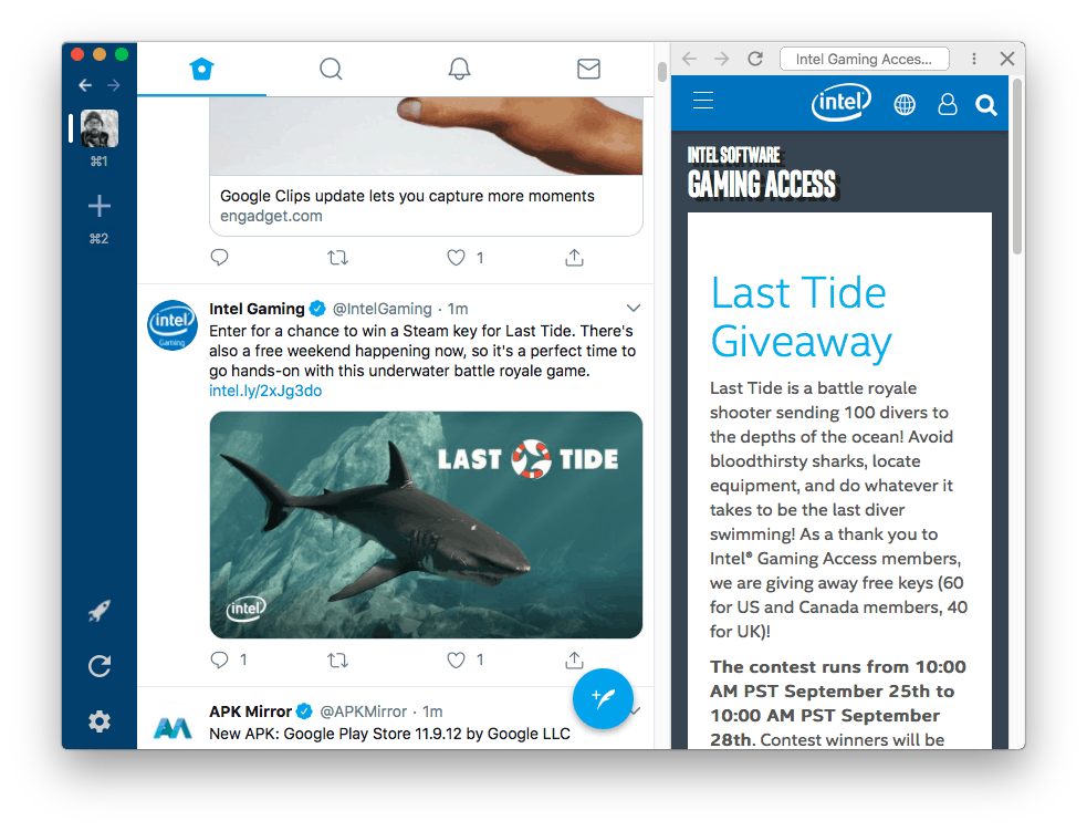 Mis aplicaciones para MacOS: Friendly