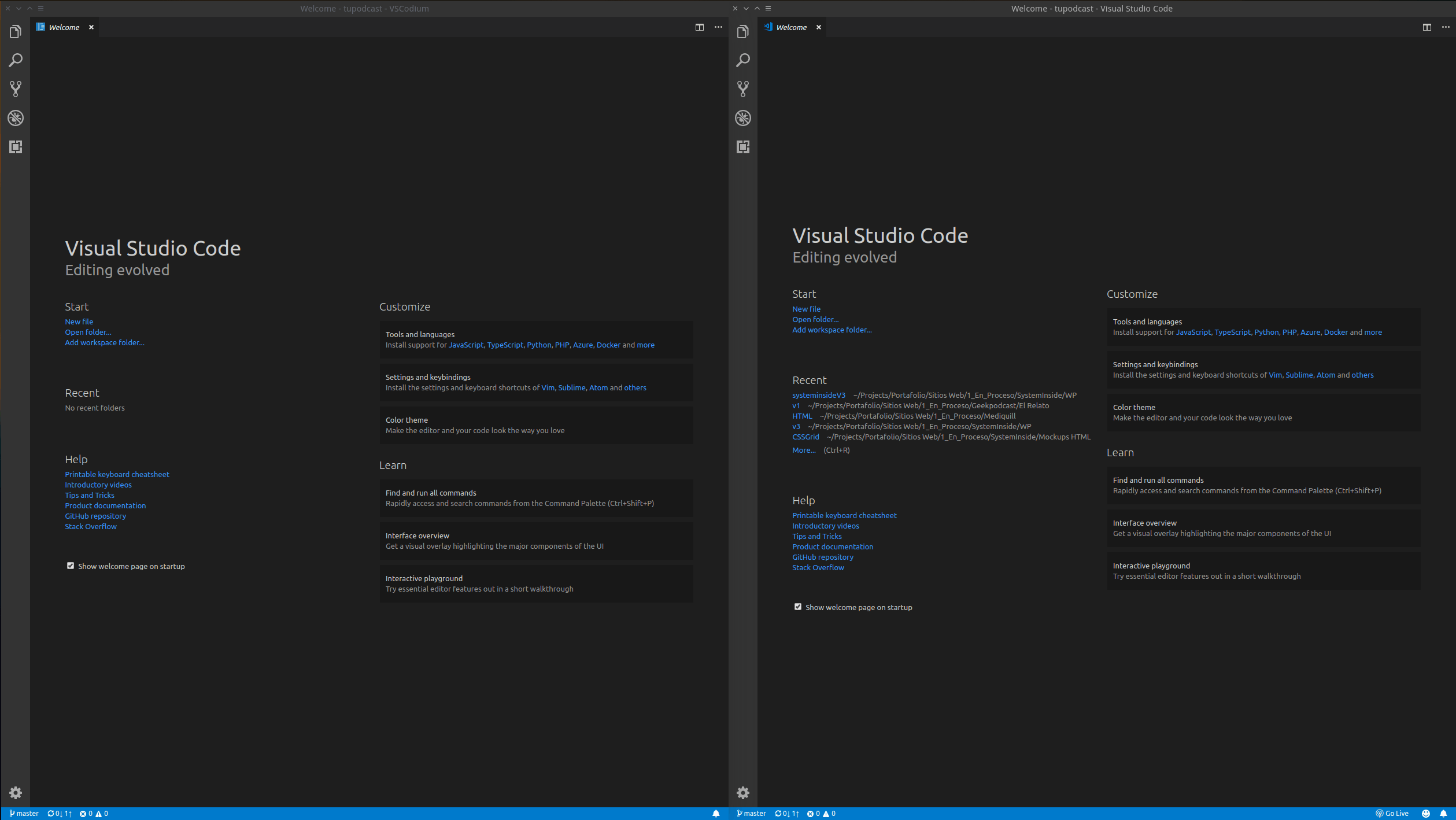 VSCodium: la bifurcación libre de Visual Studio Code