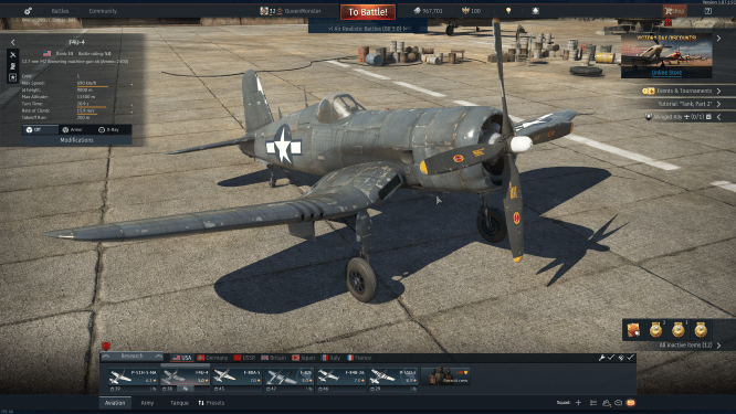 Mi juego favorito de aviones: War Thunder