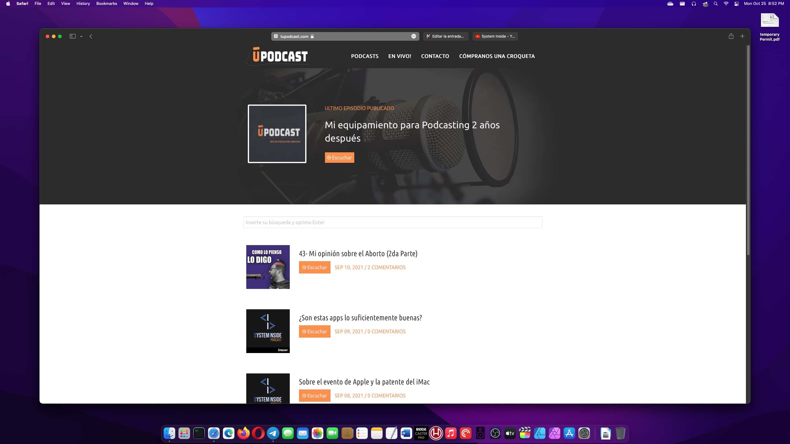 Me estoy poniendo viejo y maquero