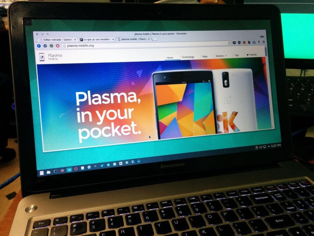 Manjaro KDE en mi Lenovo